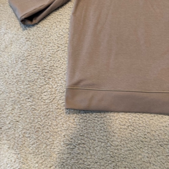 Vuori Coronado Half  Zip Jacket Men’s Small Heather Brown Activewear V253 Fall - Picture 6 of 16